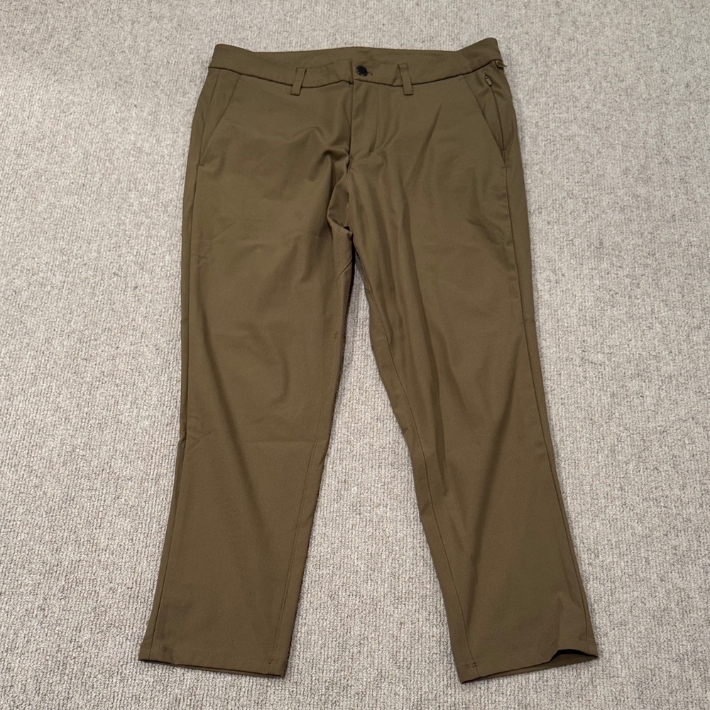 Lulu ABC trouser dark khaki Pants